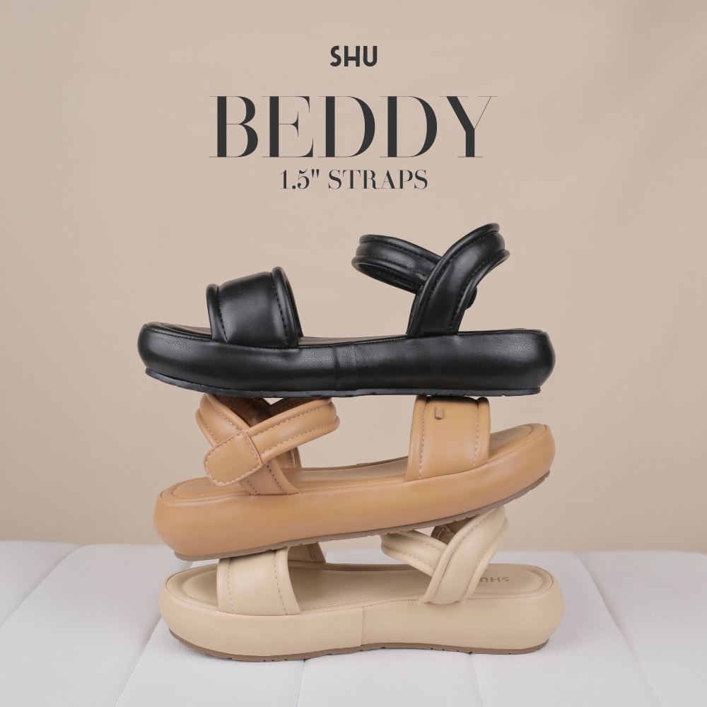 SHU BEDDY 1.5" STRAPS รองเท้ารัดส้น
