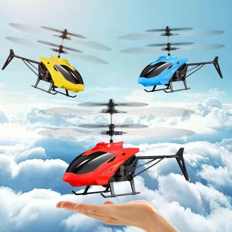 JOYTOYSของเล่นเฮลิคอปเตอร์พร้อมสมาร์ทเซนเซอร์ Hover RC เฮลิคอปเตอร์ของเล่นเหนี่ยวนำเครื่องบิน ของเล่น thumbnail 6