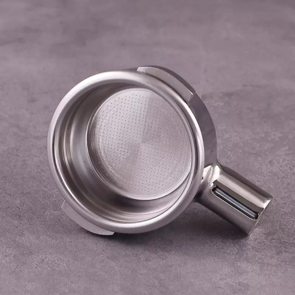 หัวด้ามชงมาตรฐาน E61 bottomless portafillter 58 mm.
