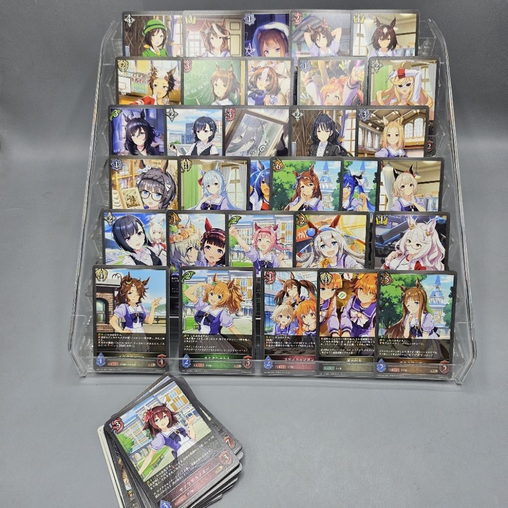 (instock/แท้✅️) ของสะสม อนิเมะ uma musume สาวม้า การ์ด shadowverse card grass topgun super creek tamamo haru urara oguri