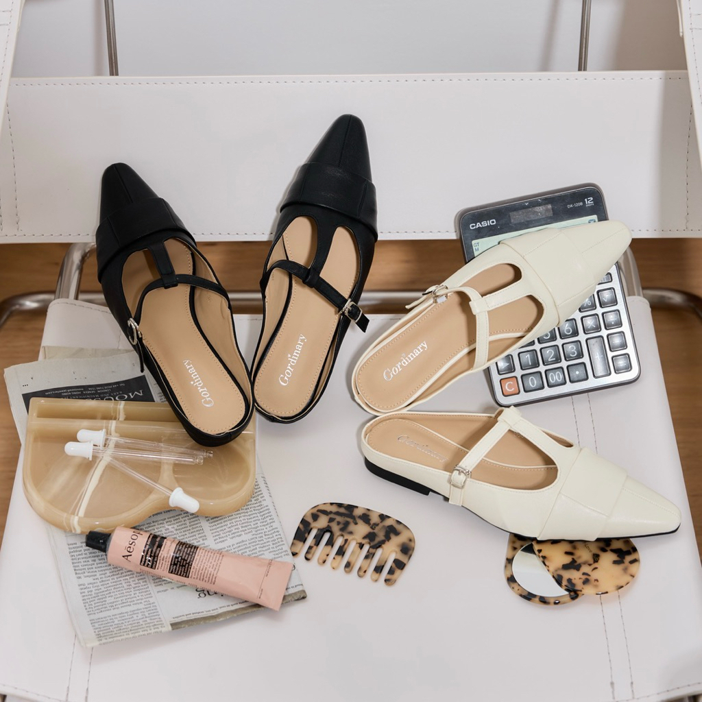 Gordinary Jovie - รองเท้าหัวแหลม Size 36-40 *รุ่นนี้ต้องลดไซส์ (868-5)