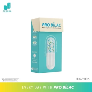 (3ชิ้นสุดคุ้ม) Probilac by TESARA ผลิตภัณฑ์เสริมอาหาร โพร ไบแลค (ตรา เทซาร่า) โพรไบโอติก 3 สายพันธุ์และพรีไบโอติก 2 ชนิด