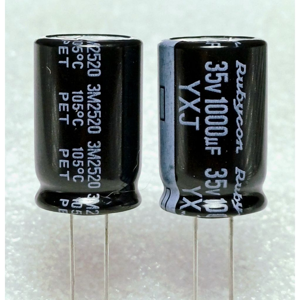 Rubycon YXJ 1000uf 35v Capacitor ตัวเก็บประจุ คาปาซิเตอร์