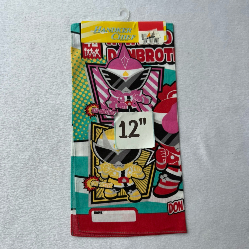 Power Ranger ผ้าเช็ดหน้า เพาเวอร์เรนเจอร์