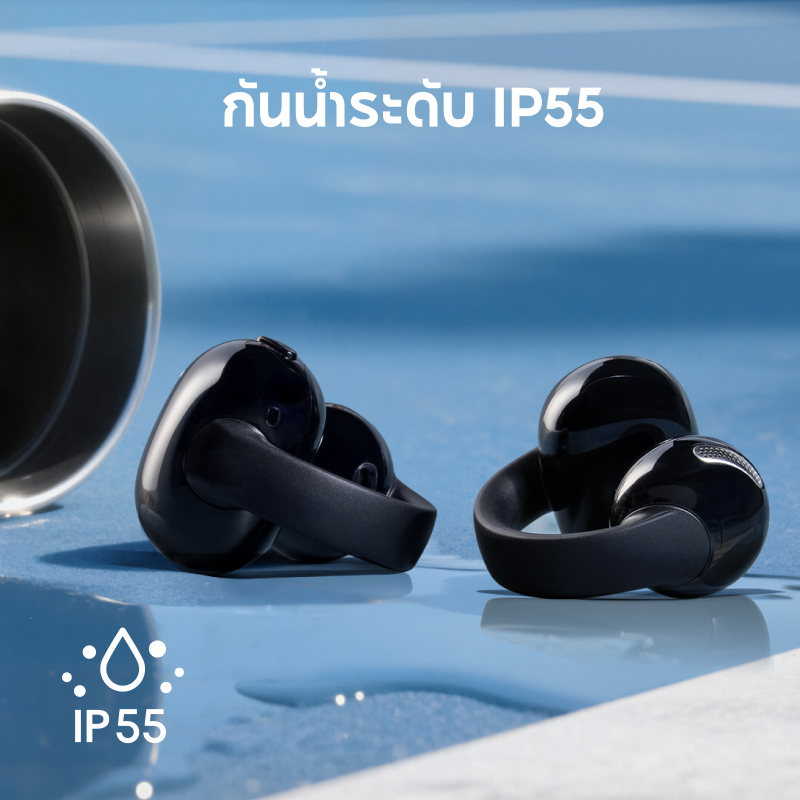 [ ประกันศูนย์ไทย 18 เดือน ] Soundcore C50i ใหม่!! Flexible Comfortable Clip-On Earbuds หูฟังไร้สาย - รูปที่ 2