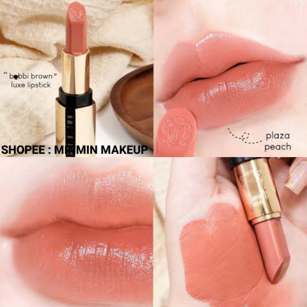 [ลด50%100.-เก็บโค้ดในไลฟ์]แบ่งขายลิปสติกสำหรับทดลองbobb ibrown luxe lip colorลิปสติกลัคชัวรี่