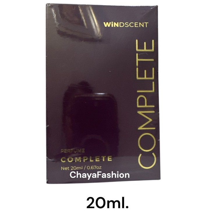 *SALE* WiNDSCENT วินเซนต์ คอมพลีท 20มล. น้ำหอม Exp04/27 (นํ้าหอมที่สมบูรณ์เเบบ)