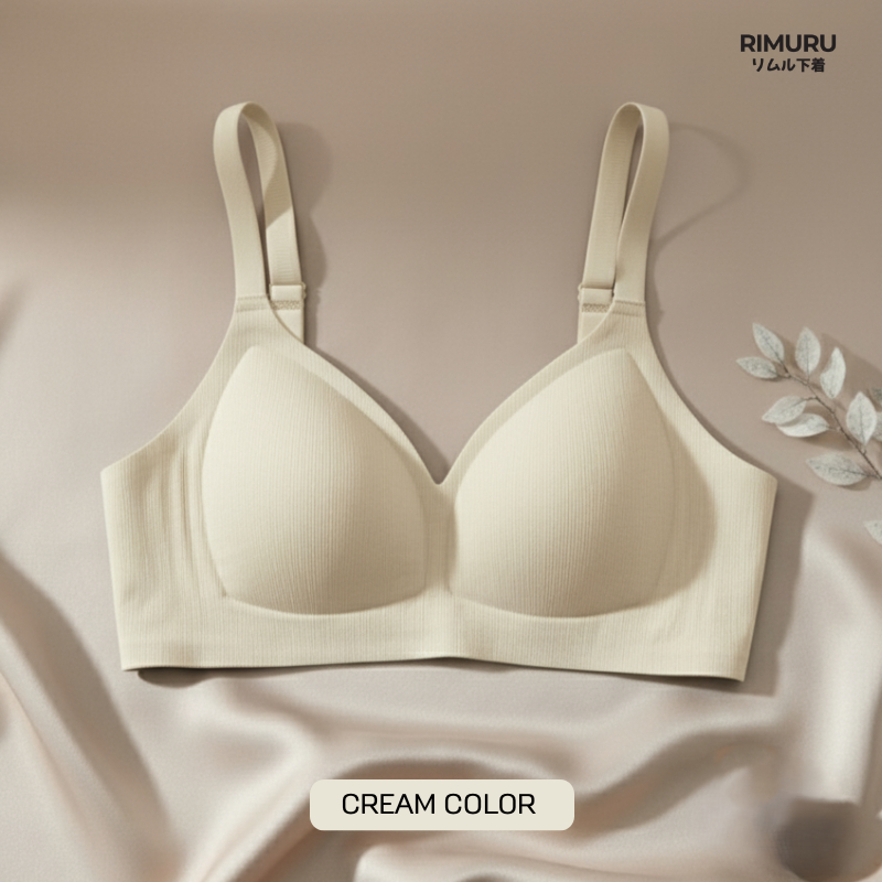 Rimuru รุ่น Fina Bra บราไร้โครง กระชับ พอดีทรง ทรงหยดน้ำ ใส่สบาย ไร้ขอบ ราคา ถูกที่สุด ดีลบีเคเค แกลเลอรีภาพที่ 6
