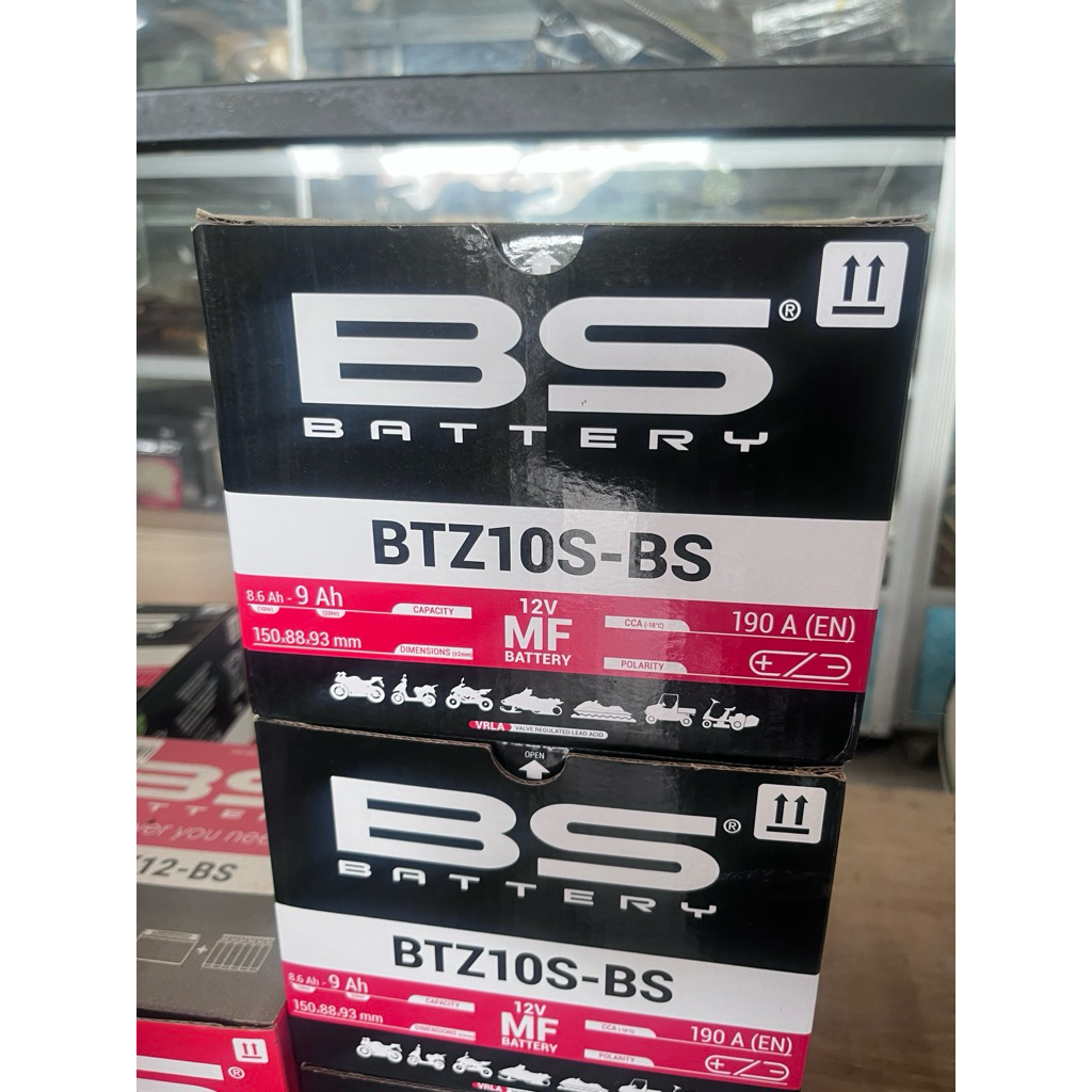 แบตเตอรี่ BS  BTZ10S-BS สำหรับFORZA350 ADV350