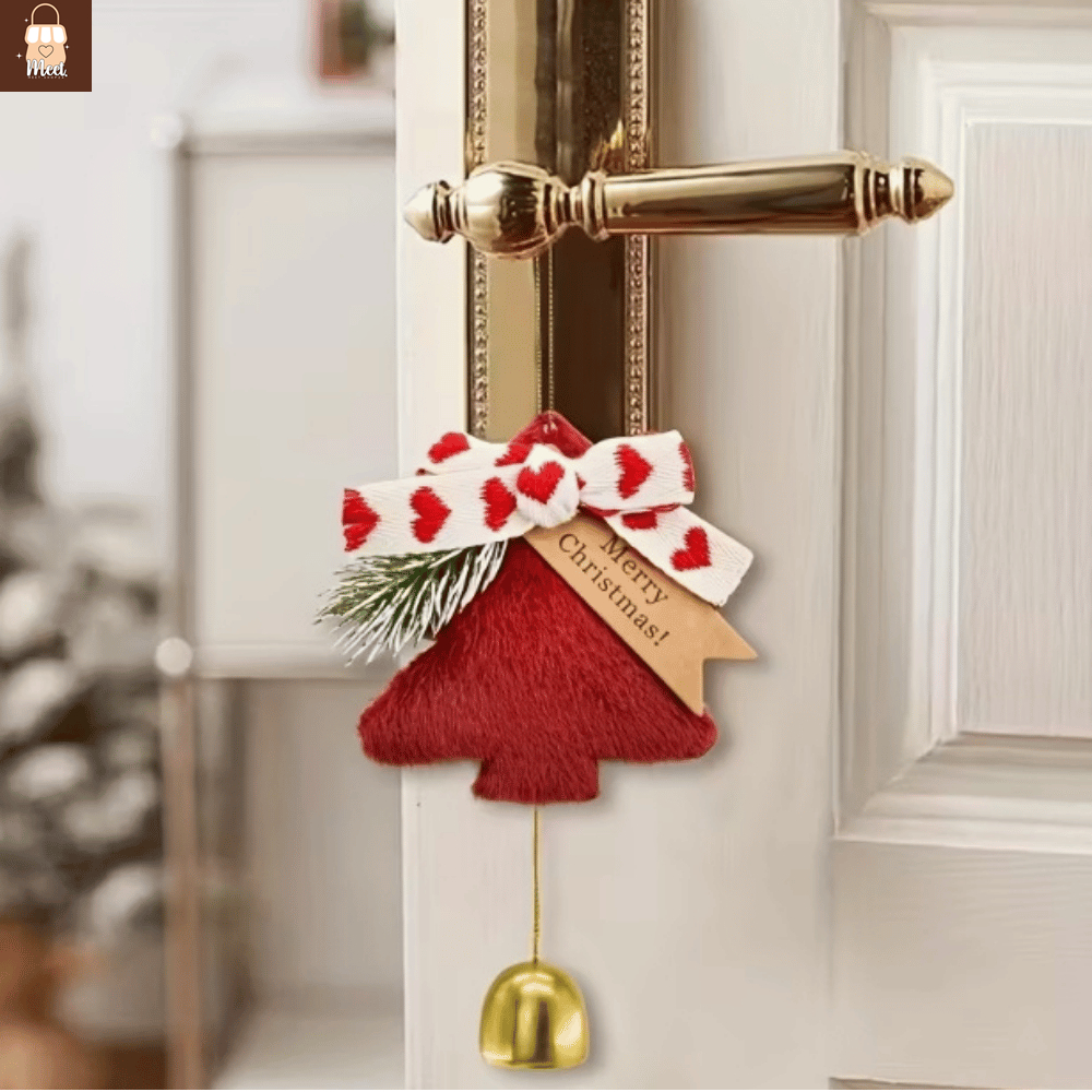 กระดิ่งห้อยประตู เทศกาลคริสมาส Christmas bell สำหรับแขวนประตู ประดับต้นคริสมาสตกแต่งบ้าน พร้อมส่ง!!