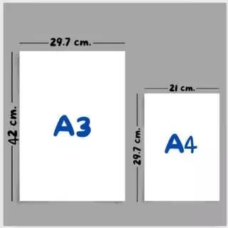 ป้ายเมนูน้ำ เคลือบใส ขนาด A4/A3