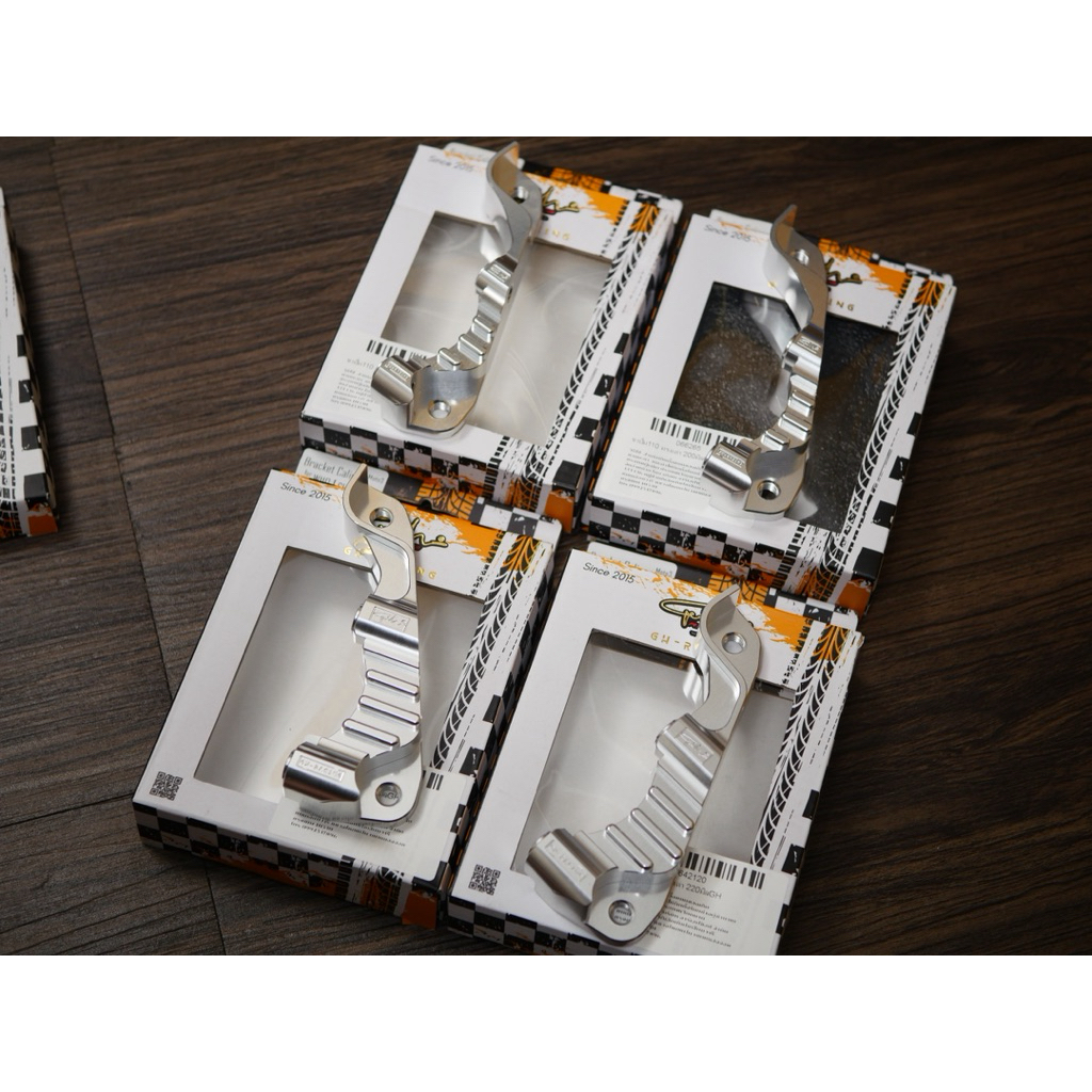 ขาปั้มเบรคแต่ง GH Racingสำหรับปั้มเต่าWave125Led/Wave110 สำหรับจาน 200-220 มิลขาปั้มแต่ง Wave