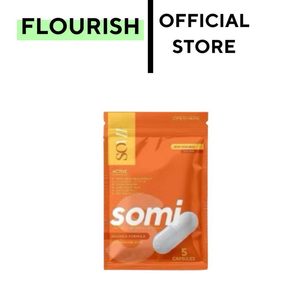 ส่งด่วน‼️ราคาต่อ1ซอง Somi โซมี่ [แพ็คเกจใหม่ล่าสุด] ชื่อใหม่ของแบรนด์ Slin-X two