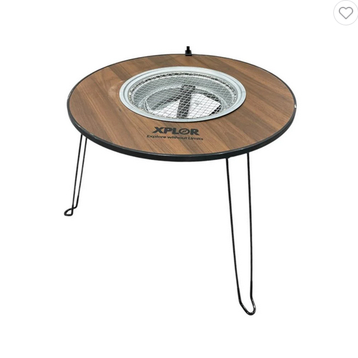 โต๊ะปิ้งย่างอเนกประสงค์ SPRING XPLOR สีดำ