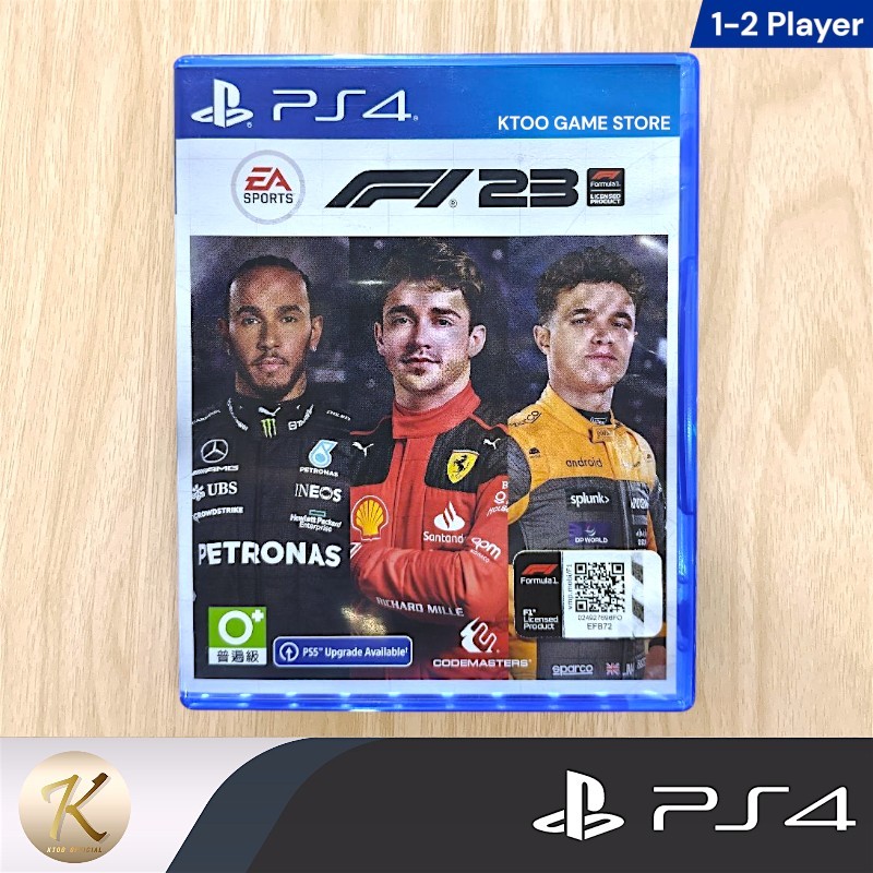 แผ่นเกมส์ PS4 : F1 2023 (FORMULA ONE 2023 , F1 23) ✅มือ2 (เล่นได้ 2 คน) เกมส์รถแข่ง สินค้าพร้อมจัดส่