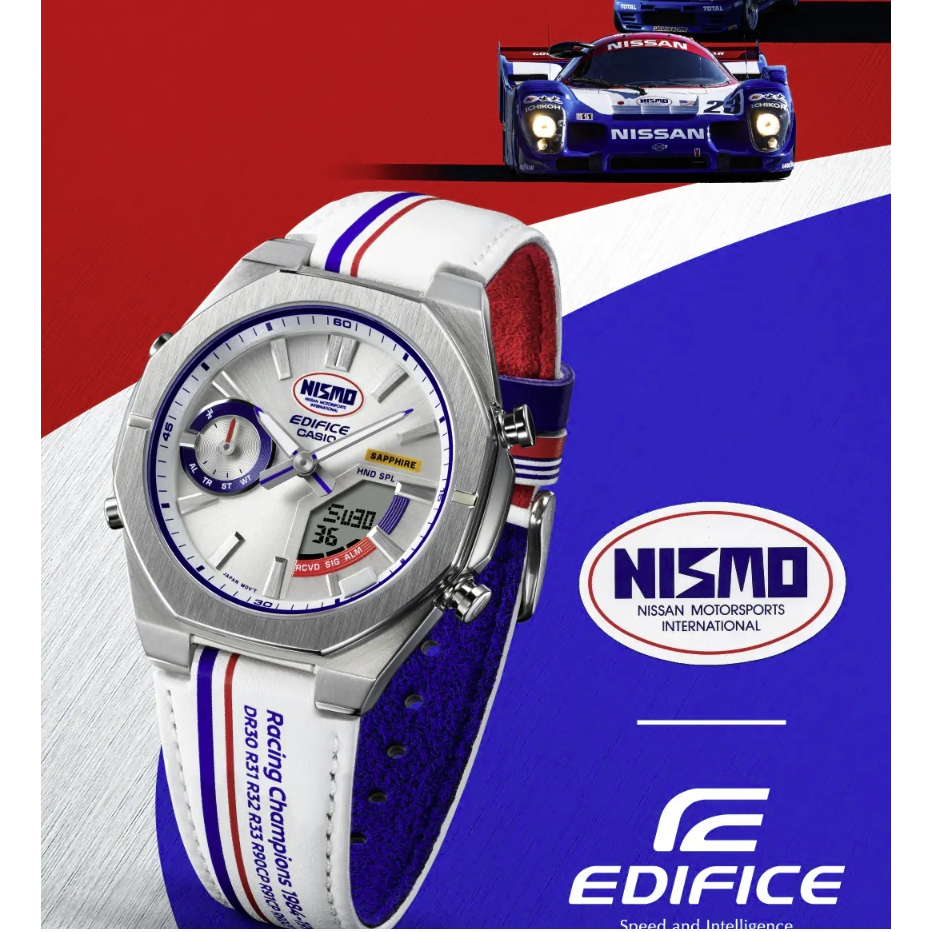 Casio  Edifice  Limited Nismo ECB-S10NIS-7A ECB-S10 ประกันศูนย์ CMG 1 ปี