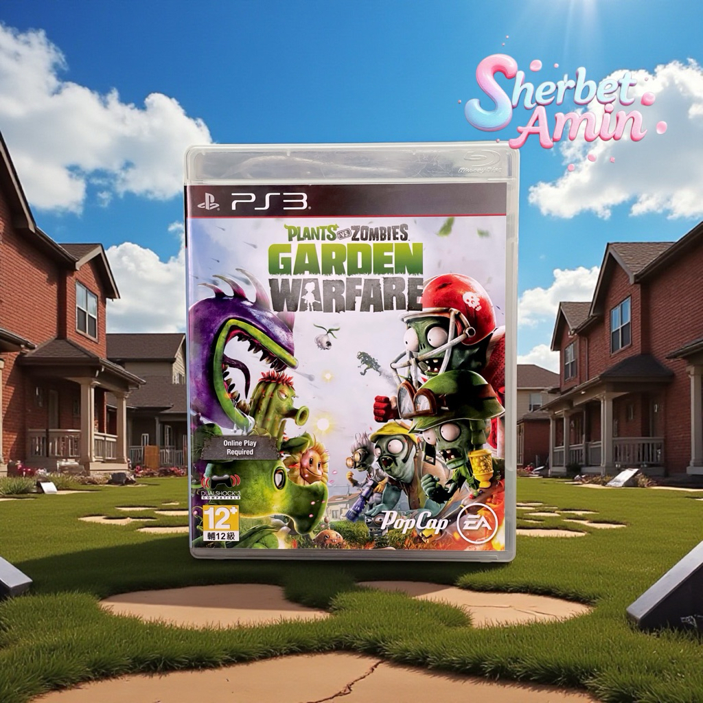 แผ่นเกม Ps3 มือสอง / Plants vs Zombies  Garden Warefare / zone 3 (Online Play Required)