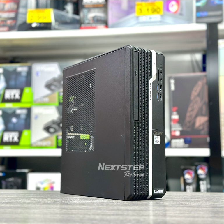 PC Core i7 Gen10 Acer Veriton X2670G SFF Ram 8GB SSD M.2 256GB มี Wi-Fi 6 AX วินโดว์แท้ คอมมือ2