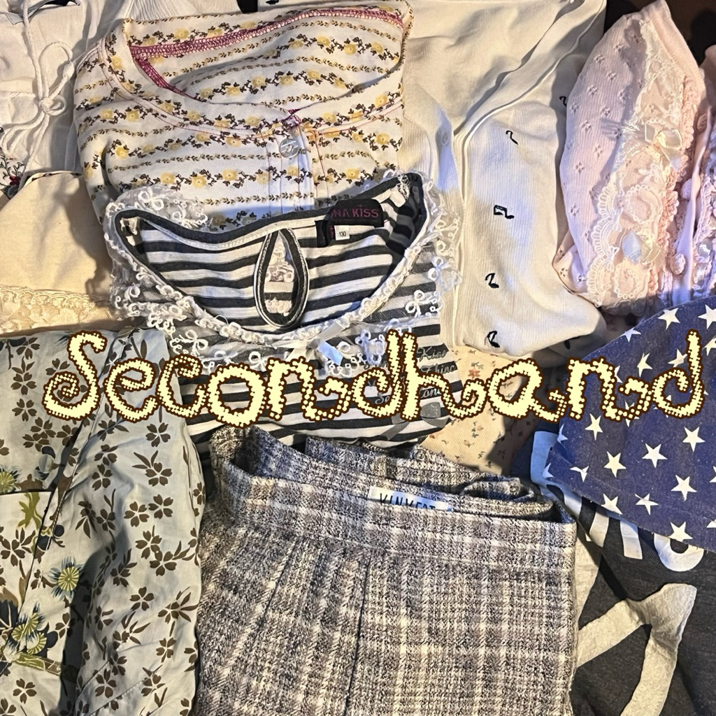 Update🪷˚ 𝄞 Secondhand ⍣🌱 ೋ เสื้อผ้ามือสองแฟรี่วินเทจ y2k