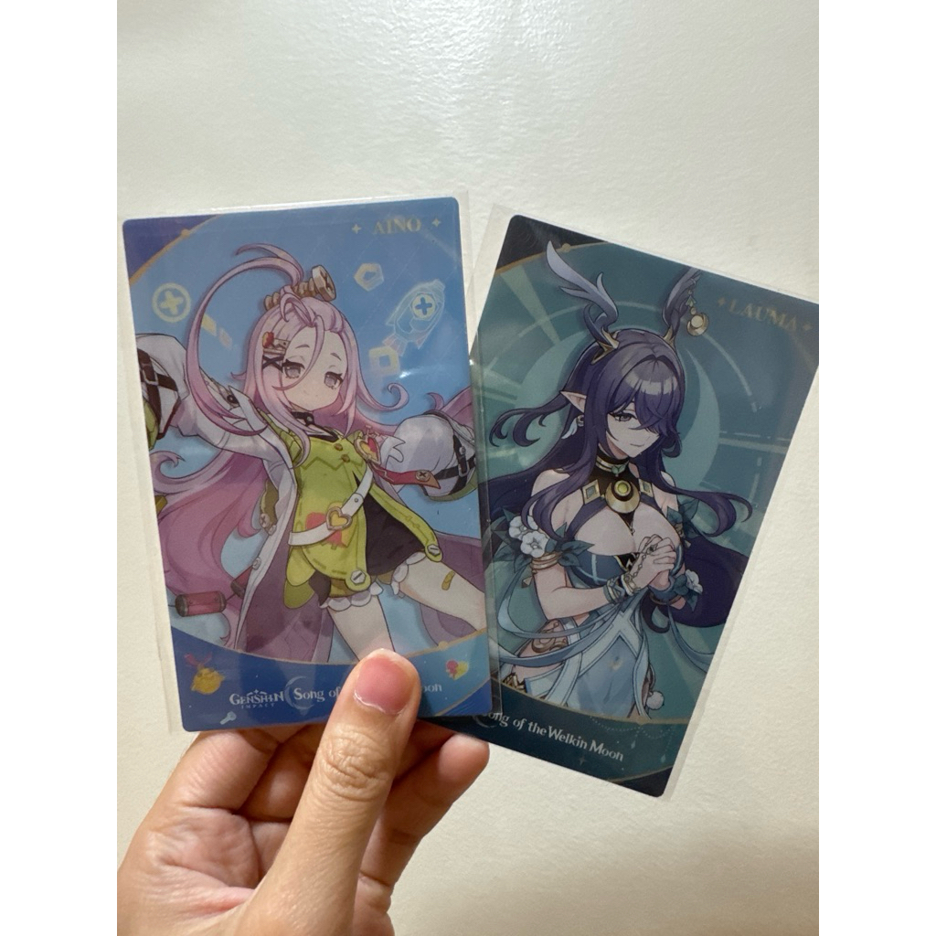 การ์ดที่ระลึกงาน TGS 2025 เกม เกนชิน Genshin Impact : flins lauma aino ineffa