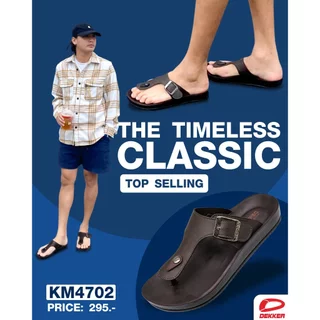 DEKKER รองเท้าแตะหูหนีบ รุ่น KM4702 ไซส์ 39-46