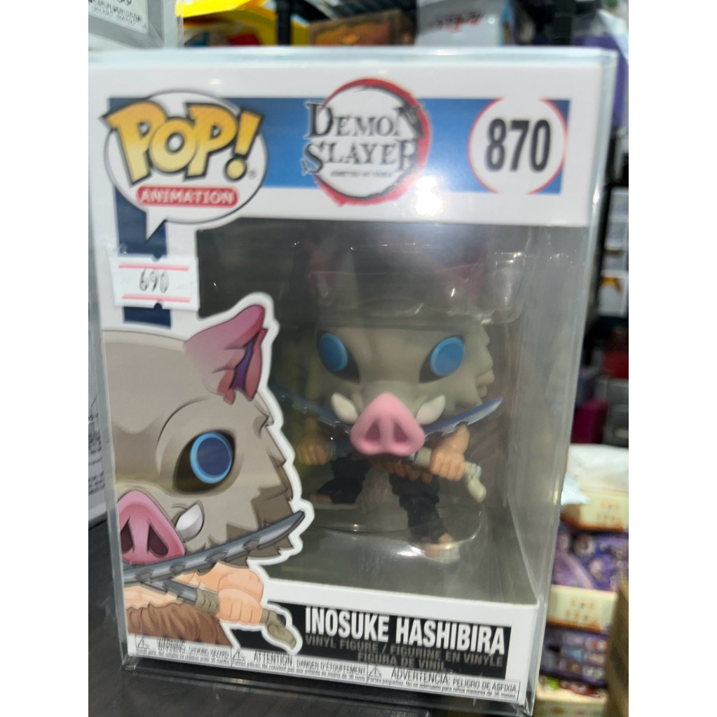 Funko POP! Demon Slayer : Inosuke Hashibira #870 *โปรดอ่านรายละเอียด*i