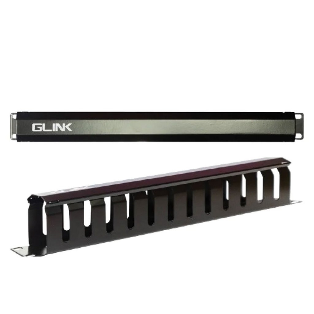 GLINK รุ่น GCA-14 แผงจัดสาย 1U สำหรับตู้แร็ค 19″