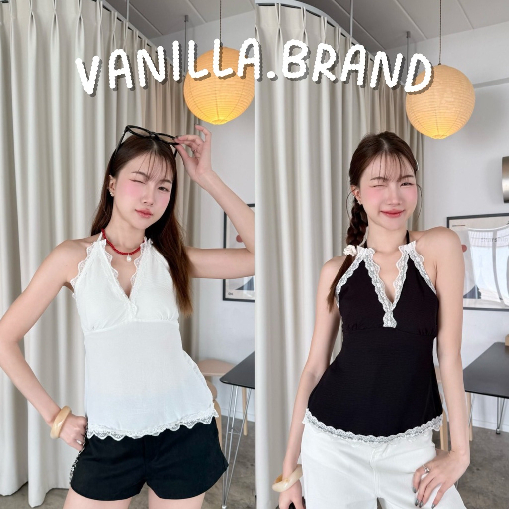 เสื้อผูกคล้องคอโชว์หลัง -ttm / VB0389