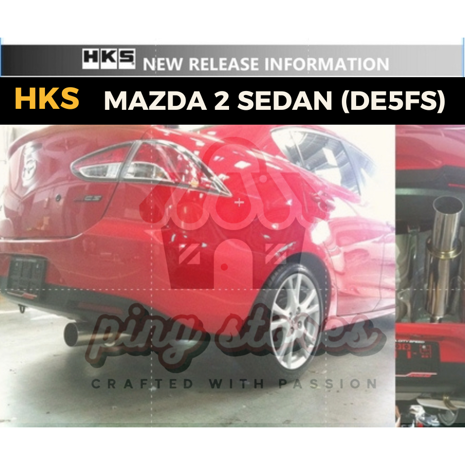 ท่อ HKS Mazda 2 DE 4ประตู