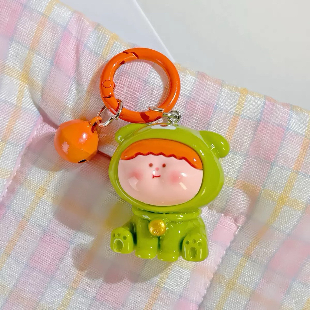 [ส่งไวจากกทม]ตุ๊กตาเรซิ่นรูปเด็กน้อยห้อยมือถือ ตกแต่งโทรศัพท์ สีสันสดใสน่ารัก bonbon cuteshop ราคา ถูกที่สุด ดีลบีเคเค แกลเลอรีภาพที่ 9