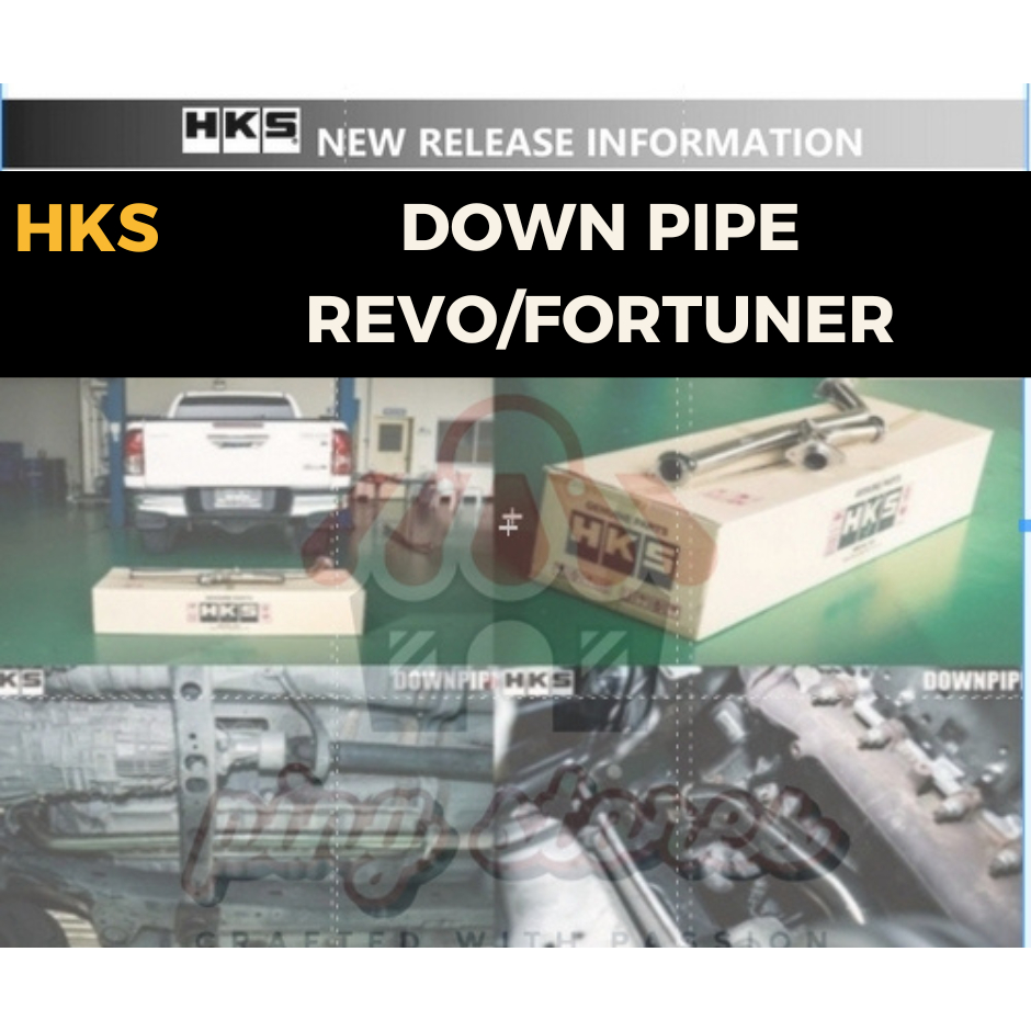 ท่อ HKS Toyota Revo Fortuner Downpipe เครื่อง 1GD 2GD
