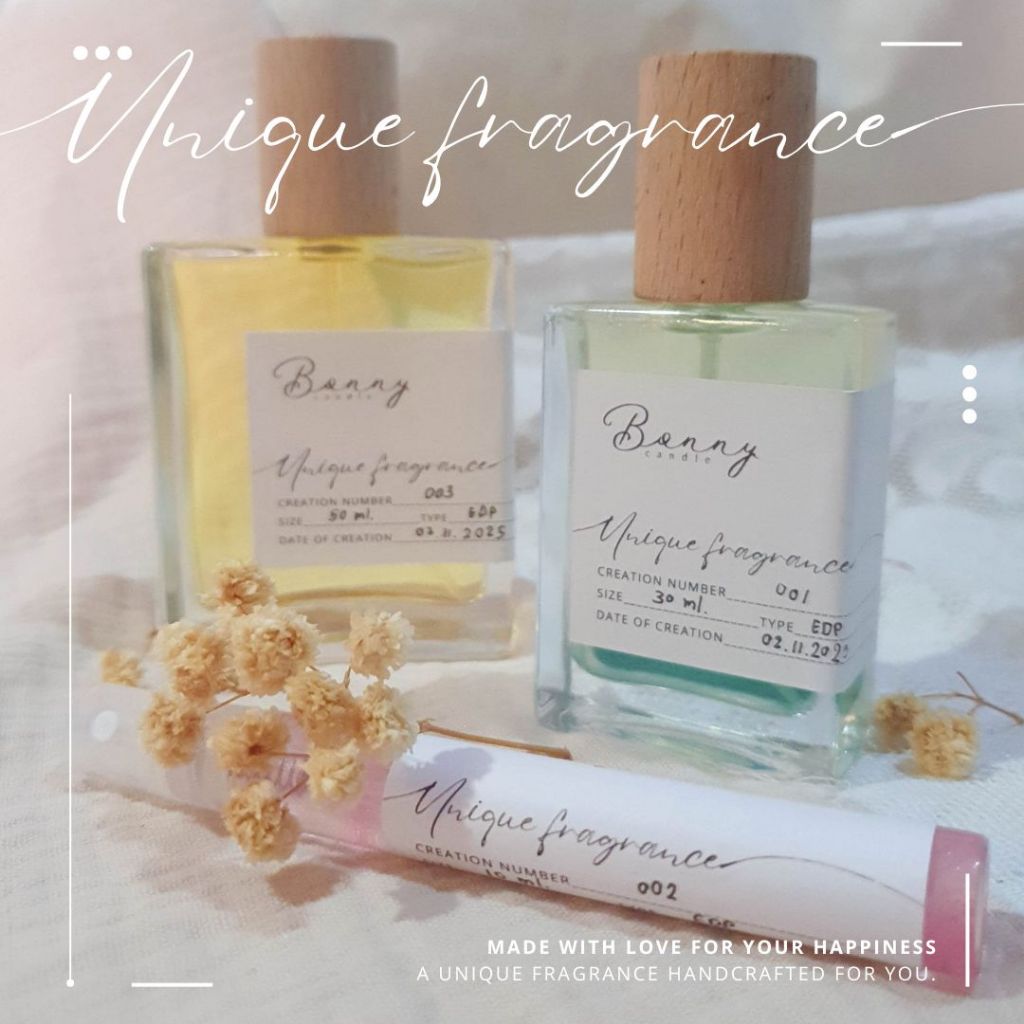 Unique fragrance น้ำหอมเฉพาะบุคคล **กรุณาอ่านให้ครบ