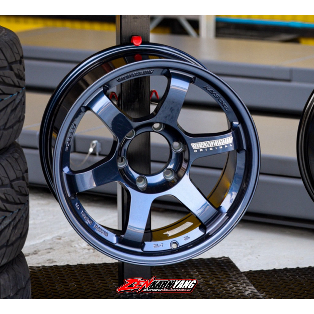ล้อ​ TE37​ SUV​ ขอบ18 9ออฟ0 สีบลู BLUE (ราคา4วง)