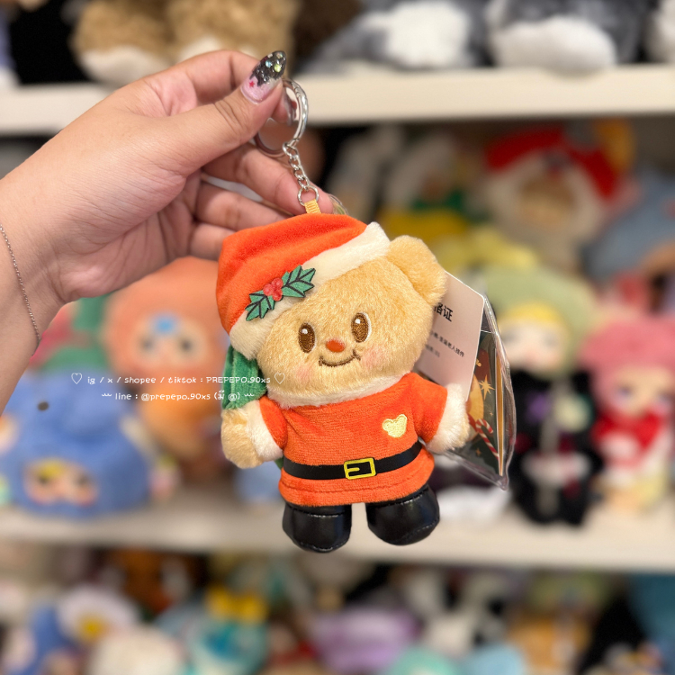 [ พร้อมส่งจากไทย 🧸 ] พวงกุญแจน้องหมีเนย Butter Bear ของแท้ หมีเนย บัตเตอร์แบร์