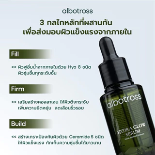 𝐀𝐥𝐛𝐨𝐭𝐫𝐨𝐬𝐬 𝐇𝐲𝐝𝐫𝐚 𝐆𝐥𝐨𝐰 𝐒𝐞𝐫𝐮𝐦 เซรั่มบำรุงผิวระดับพรีเมียม