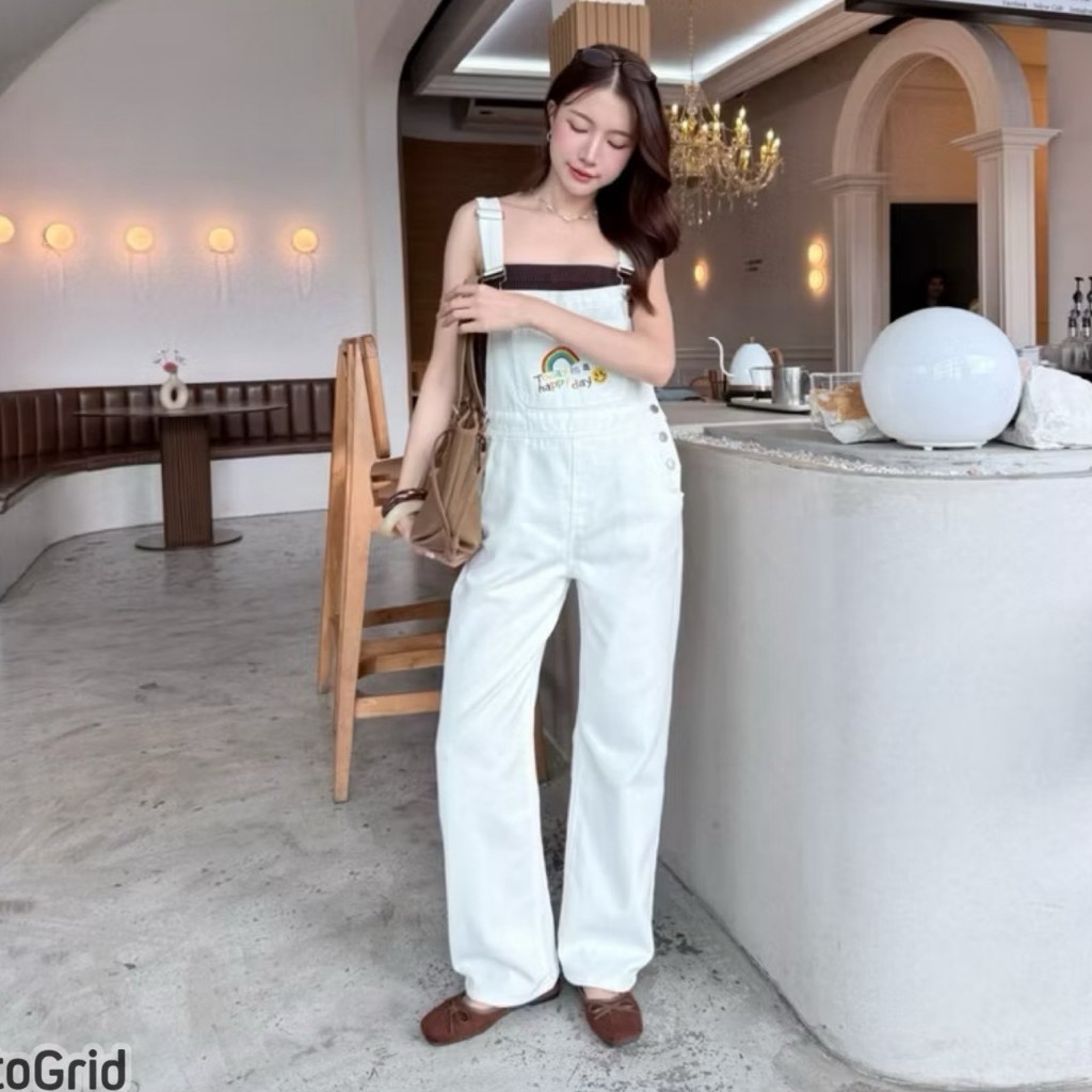 🔥🔥สินค้าขายดี🔥🔥 #สินค้านำเข้า 🇨🇳🎏🎎 เอี๊ยมยีนส์ ✔️รุ่น 👉 win 999 👈 แฟชั่นสุดฮิต ผ้าดีงานดีมาก งานน่าร