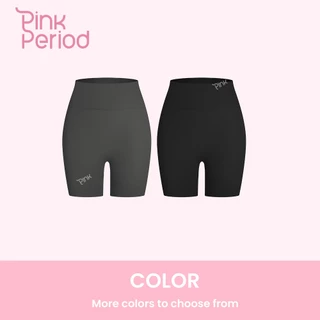 Pink Period กางเกงขาสั้น กางเกงโยคะ กางเกงเลกกิ้ง กีฬา ฟิตเนส สําหรับผู้หญิง นุ่ม ยกกระชับ ไม่เคอะเขิน