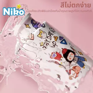 NIKO มาร์คเกอร์อะครีลิก 24สี 60สี 120สี คุมปิดแรง กันน้ำ ระบายสี งานศิลปะ DIY กระดาษดำ ของขวัญศิลปิน