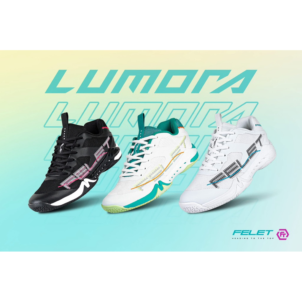 รองเท้าแบดมินตัน FELET  LUMORA COURT SHOES