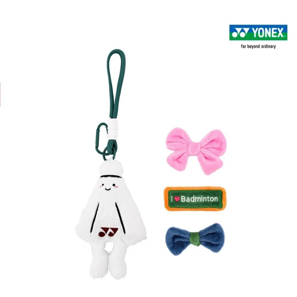 🆕️(พร้อมส่ง) พวงกุญแจตุ๊กตาลูกแบด Yonex Badminton Keychain (YOBC5073CR) แถบแม่เหล็ก สินค้ารับประกันของแท้ 100%