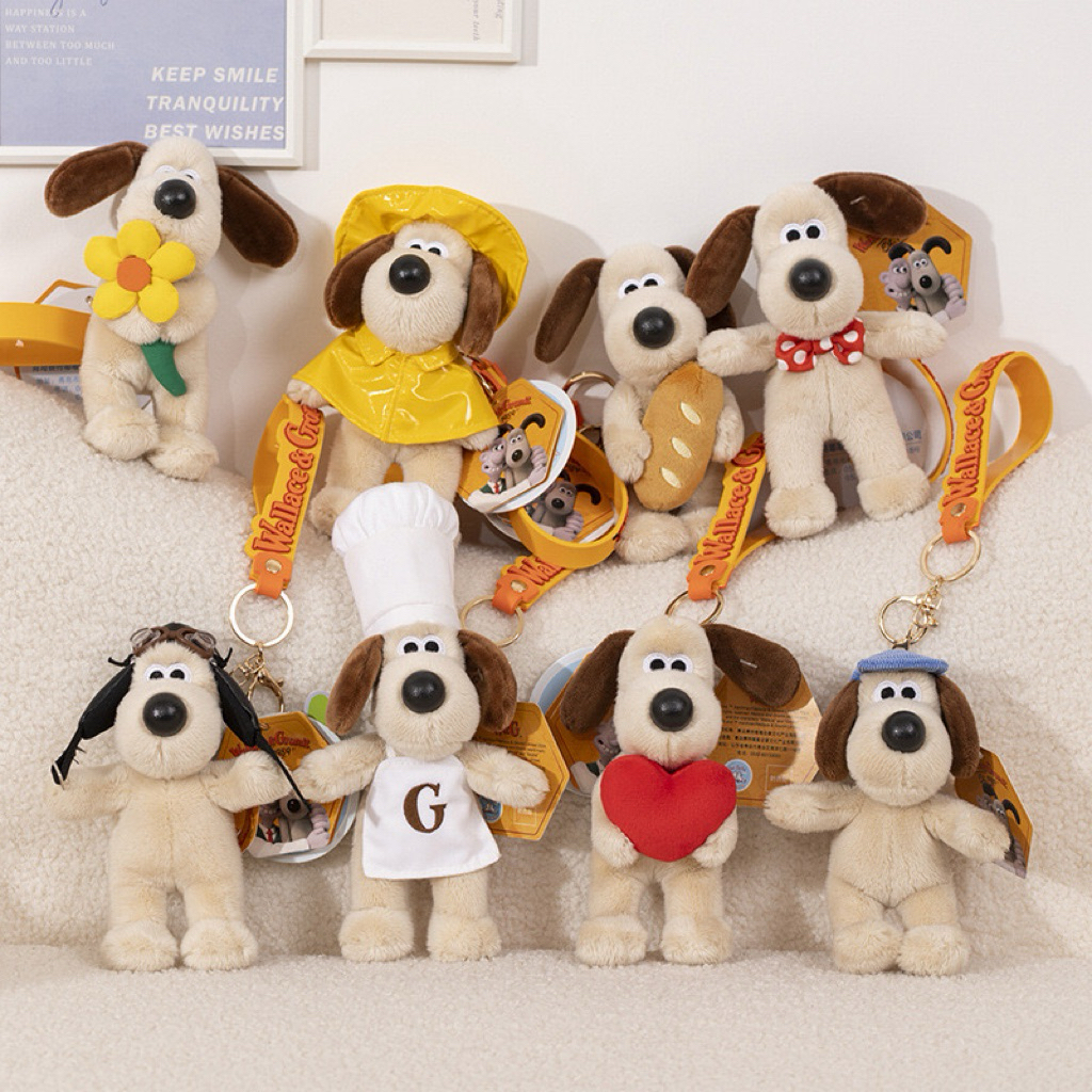 [พร้อมส่งจากไทย🇹🇭] พวงกุญแจน้องหมากรอมิต Gromit 🐶