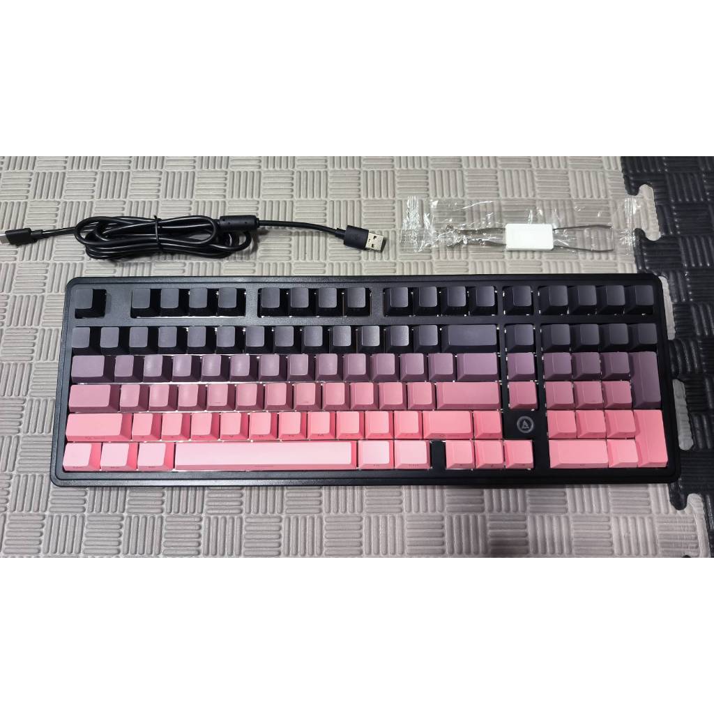 Ajazz AK980 MAX HE Pink Switch Magnetic Switch  Gaming Keyboard 8K Wired อุปกรณ์ครบยกกล่อง Keycap PB