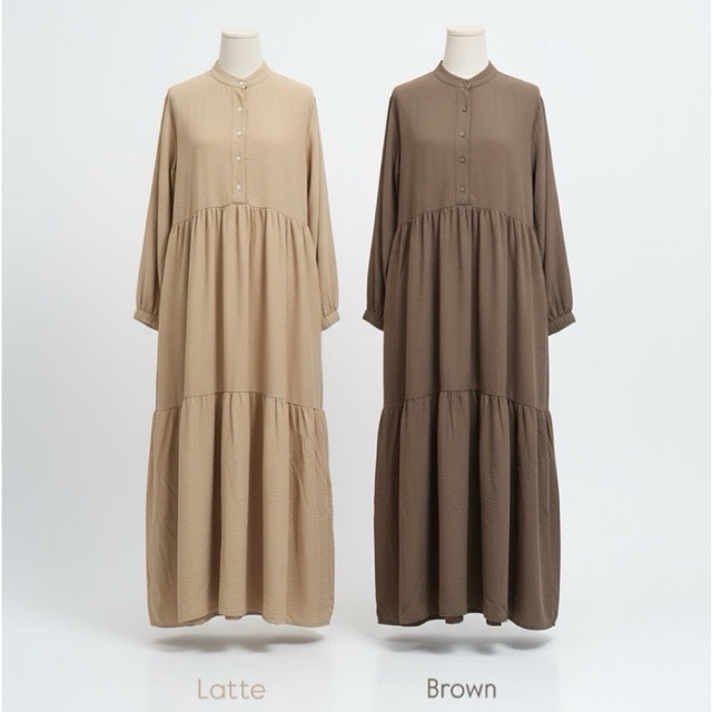 LAMOURISAIMY • layer dress เดรสใส่สบายให้นมบุตรได้