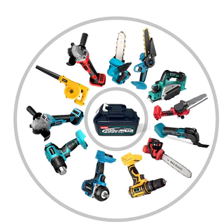 แบตเตอรี่ จอแสดงผลที่มีแบตเตอรี่ Lithium Battery For Cordless Drill Electric Drill Impact Wrench เหมาะสำหรับเลื่อ เครื่อ