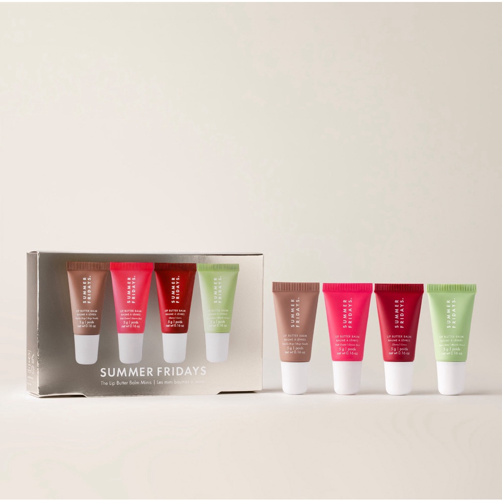 Summer Fridays The Lip Butter Balm Minis ( 4 x 5g )