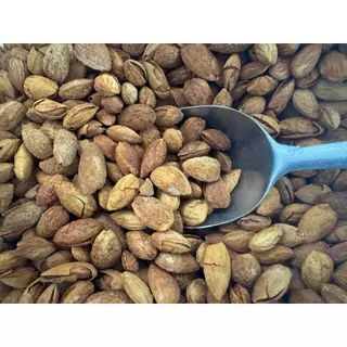 อัลมอนด์ อบเนย มีเปลือก Butter Roasted Almonds in Shell หอม กรอบ อร่อย เคี้ยวเพลิน ธัญพืชเพื่อสุขภาพ