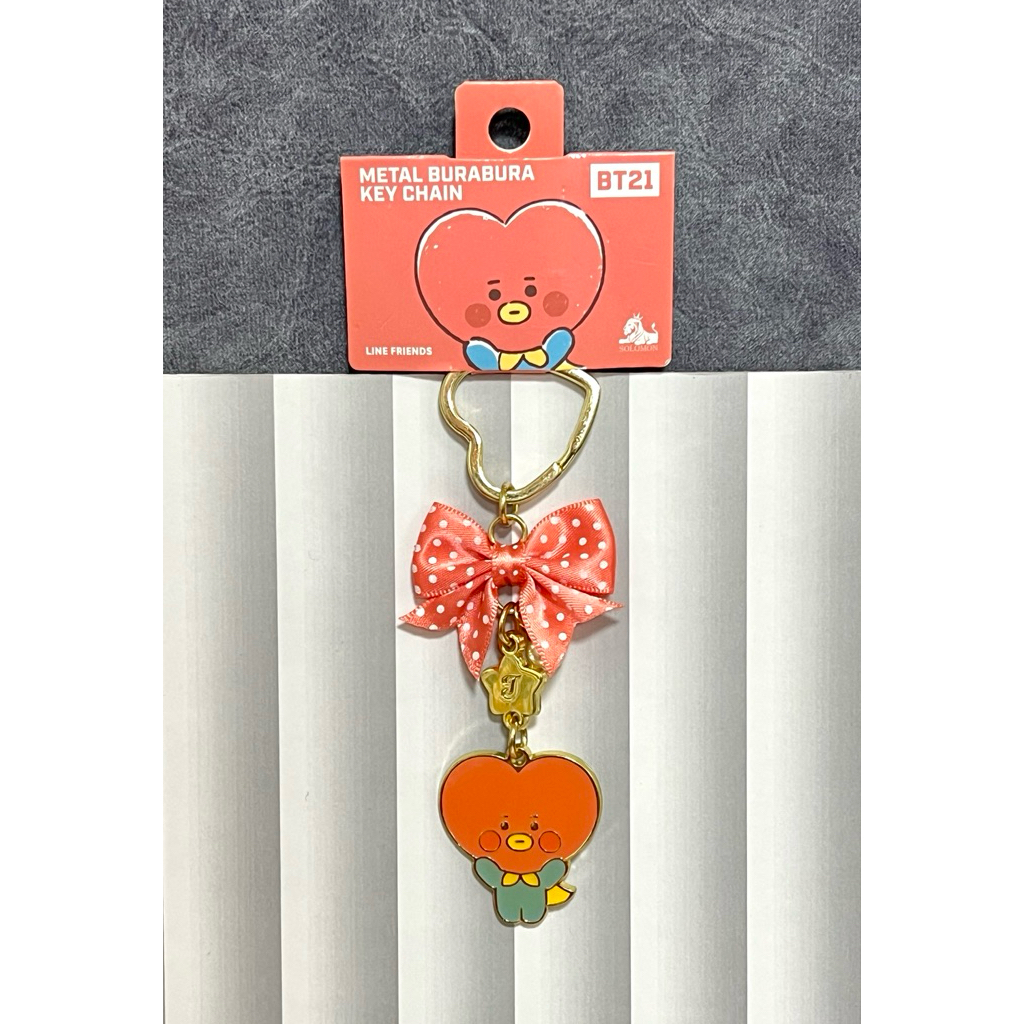 พวงกุญแจ BT21 Keychain งานโกดังญี่ปุ่นแท้ 100%