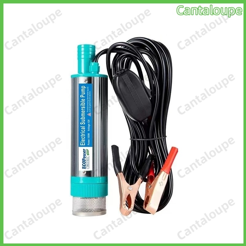 ปั้มน้ํา DC 12V 100W ปั๊มน้ำจุ่ม ปั๊มจุ่มไฟฟ้า ปั๊มระบายน้ำ ปั๊มชลประทานการเกษตร ปั๊มถ่ายเทน้ำ ปั้มน้ำมันไฟฟ้า