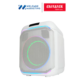 [ผ่อน 0%] AIWA AW-X1800 Party Speaker ลำโพงบลูทูธปาร์ตี้ คาราโอเกะ