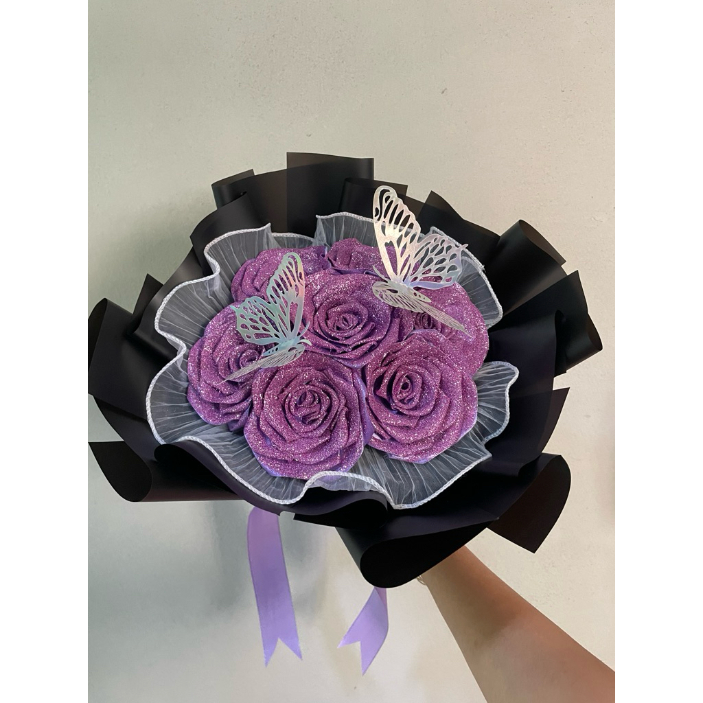 📍ส่งของวันที่ 27 ก.พ. 69📍ช่อดอกกุหลาบ ไซส์  7 ดอก ช่อดอกไม้รับปริญญา ของขวัญปัจฉิม - รูปที่ 6